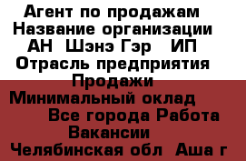 Агент по продажам › Название организации ­ АН "Шэнэ Гэр", ИП › Отрасль предприятия ­ Продажи › Минимальный оклад ­ 45 000 - Все города Работа » Вакансии   . Челябинская обл.,Аша г.